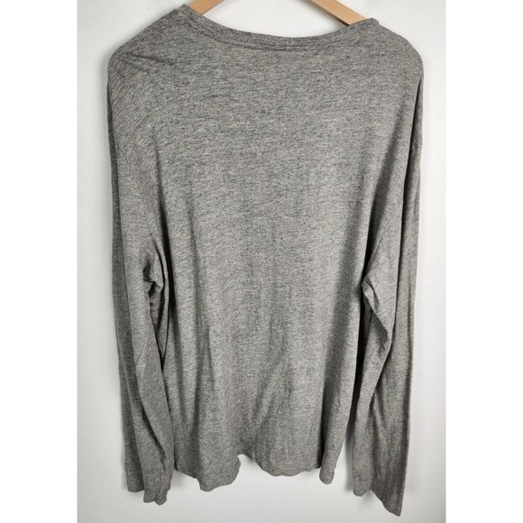 Polo Ralph Lauren Men's Sz. XXL Grey Long Sleeve Graphic Print T Shirt - Picture 7 of 7